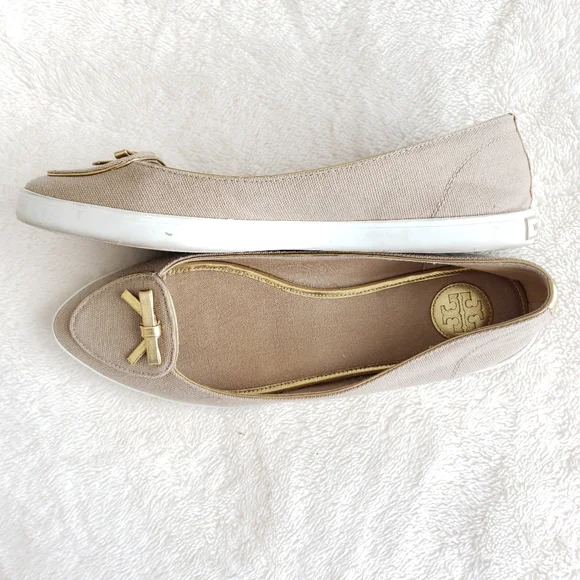 Tory Burch Canvas Flats - Picture 9 of 9